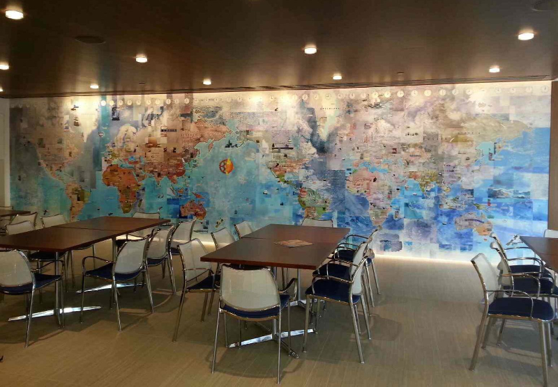 corporate wall murals digitally printed