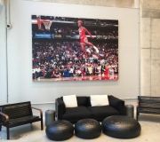 Custom digital print on canvas and stretch frame