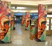 Large scale "tower " graphics can be produced at any custom size and are an easy installation