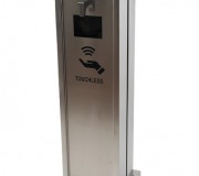Stainless Steel 3Gallon Hand Sanitizer - Available foot pump and motion sensor