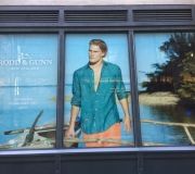 Window vinyls for mens retailer