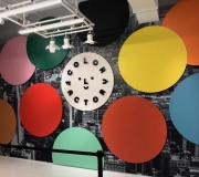 Vinyl Wall Mural for entry at Color Factory NYC