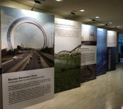 Custom Exhibit Graphics Wall for United Nations Exhibit