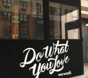 Vinyl printing and installation for outdoor branding