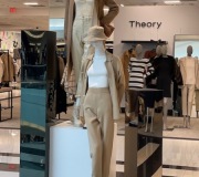 Fabricated custom mirror pedestals for in store decor.