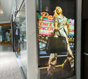 Custom fabricated light box for exterior of national retailer,
