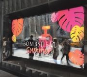 Custom print & cut vinyl for Spring windows