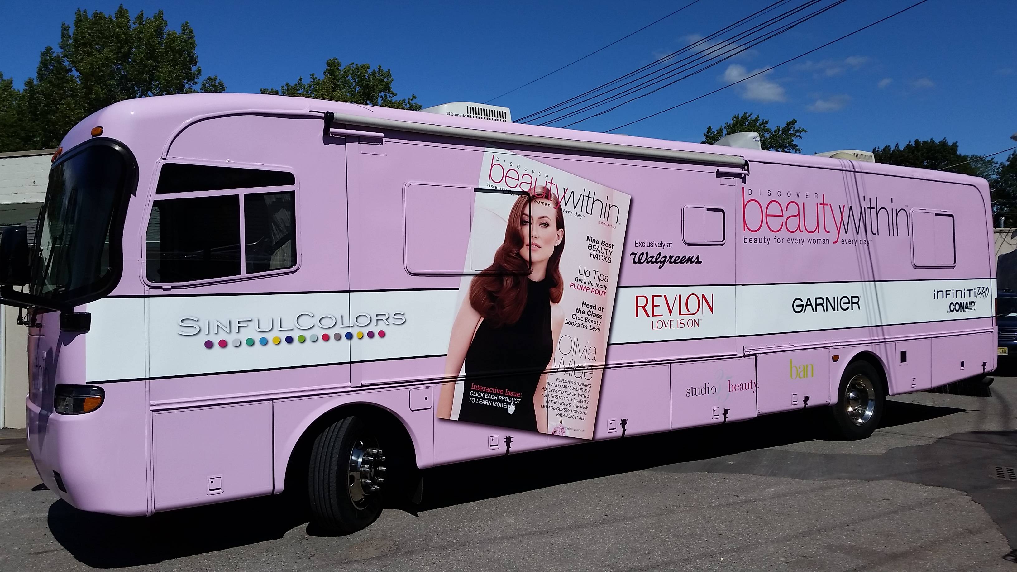 Bus wraps are great way to create a buzz for events, promotions, & trade shows