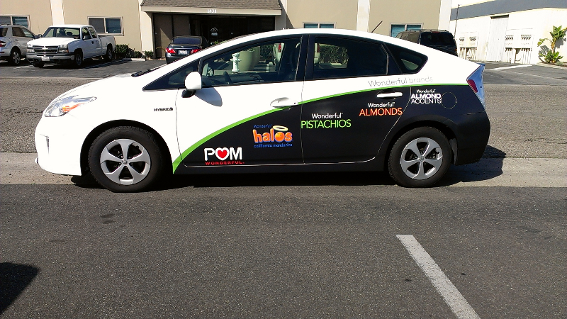 Car wraps to promote brands
