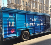 Custom printed and installation for fleet of trucks and vans